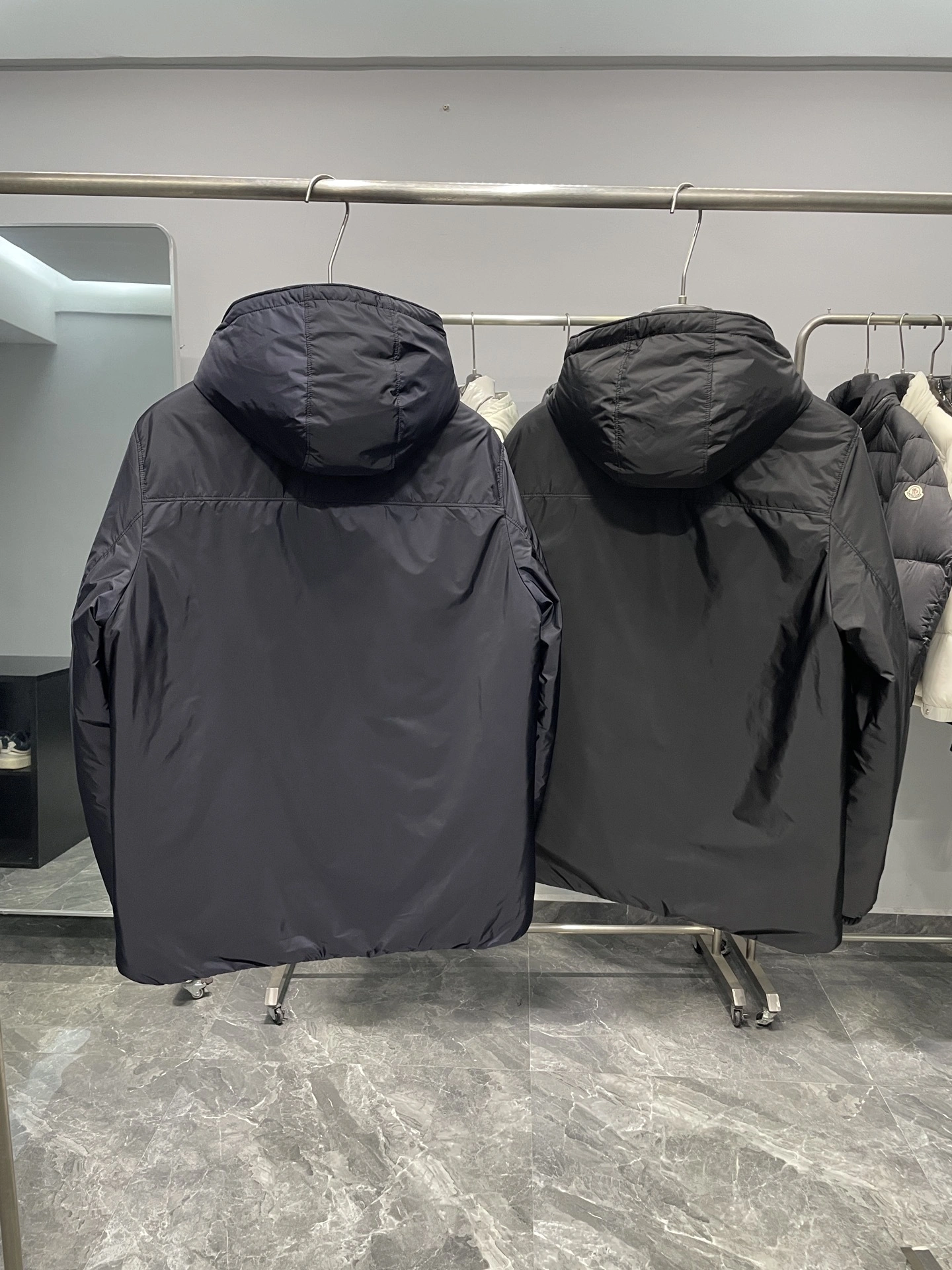 wg.luxury-- Pr141 Down jacket nylon 90 white duck down 2Colour item:E-F360K1827-2